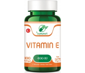 Yurdavit E Vitamini 400 IU 100 Softgel Vitamin E 