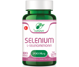 Yurdavit Selenyum 200 Mcg 120 Tablet