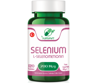 Yurdavit Selenyum 200 Mcg 120 Tablet